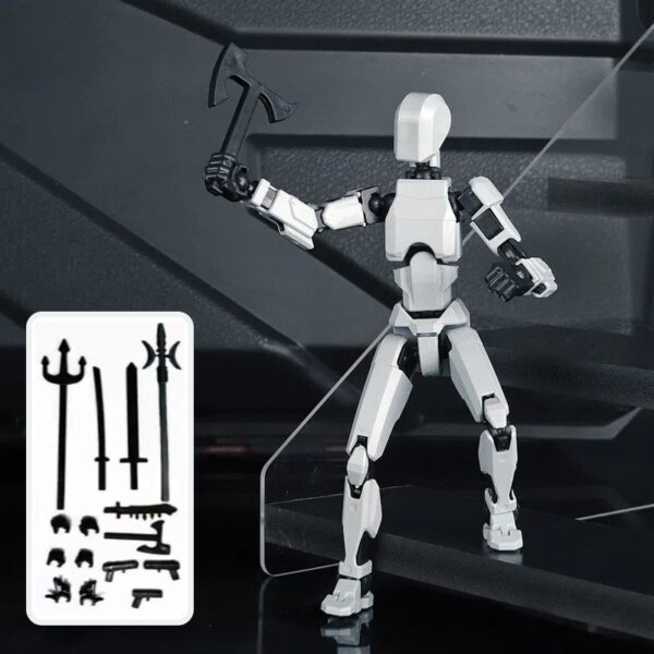 Updated And Hot-sale Multi-Jointed Movable Shapeshift Robot 3D Printed Mannequin Dummy Action Model Doll Toy Kid Gift - Image 6