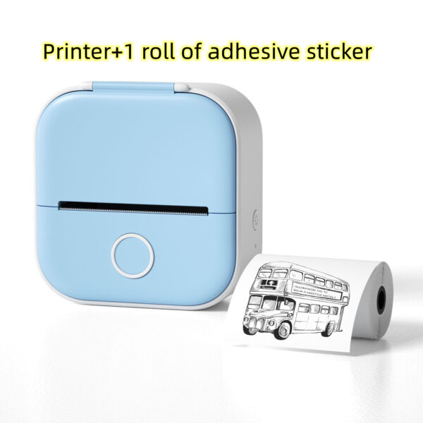 Portable Mini Thermal Label Printer Home Photo Printer Student Wrong Question Printer Bluetooth-compatible Mini Label Printer Price Tag - Image 6