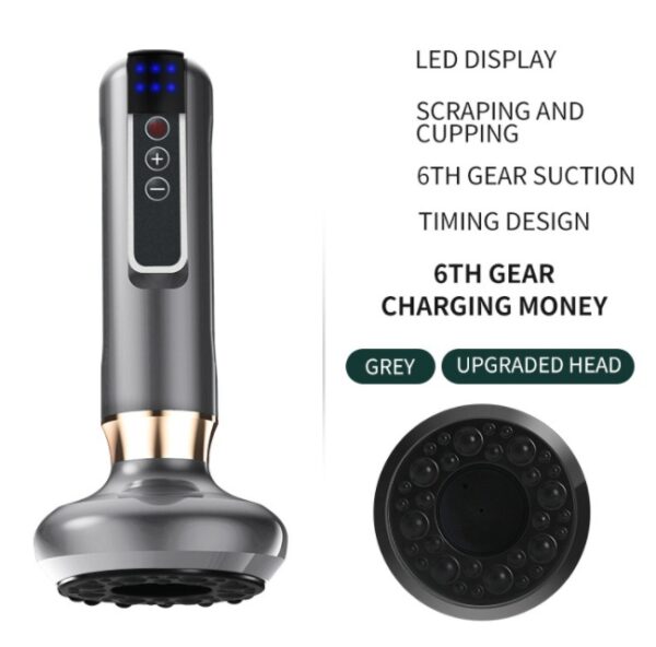 Electric Vacuum Cupping Massager For Body Anti-Cellulite Suction Cup Gua Sha Massage Body Cups Guasha Fat Burning Slimming Jars - Image 6