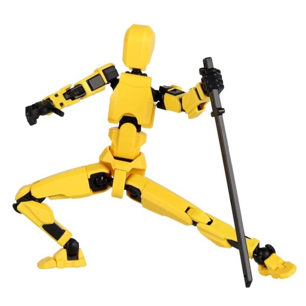Updated And Hot-sale Multi-Jointed Movable Shapeshift Robot 3D Printed Mannequin Dummy Action Model Doll Toy Kid Gift - Image 2