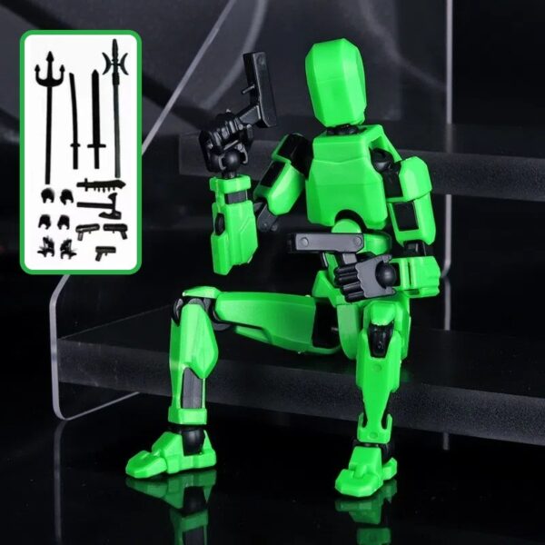 Updated And Hot-sale Multi-Jointed Movable Shapeshift Robot 3D Printed Mannequin Dummy Action Model Doll Toy Kid Gift - Image 7