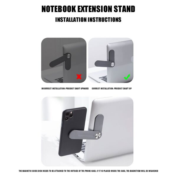 Plastic Portable Shrinkage Bracket Mobile Phone Expansion Bracket Laptop Side Expansion Bracket - Image 7
