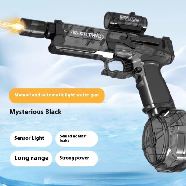 Fire Rat Electric Water Pistol Cool Light Full Automatic Water Spray Gun Summer Toy Sports Entertainment Children Gifts AC223 - Image 5