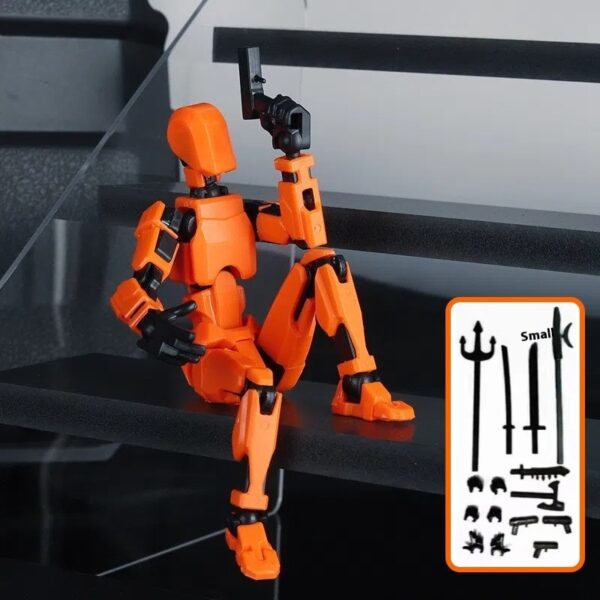 Updated And Hot-sale Multi-Jointed Movable Shapeshift Robot 3D Printed Mannequin Dummy Action Model Doll Toy Kid Gift - Image 8
