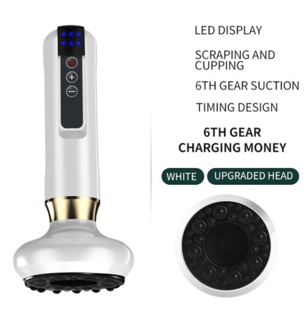 Electric Vacuum Cupping Massager For Body Anti-Cellulite Suction Cup Gua Sha Massage Body Cups Guasha Fat Burning Slimming Jars - Image 2