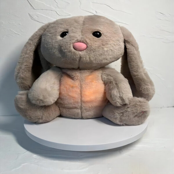 Breathing Rabbit Soothing Sensory Plush Toy With Relieve Anxiety Bunny Comforter Breathes For Newborn Conciliate Baby - Image 7