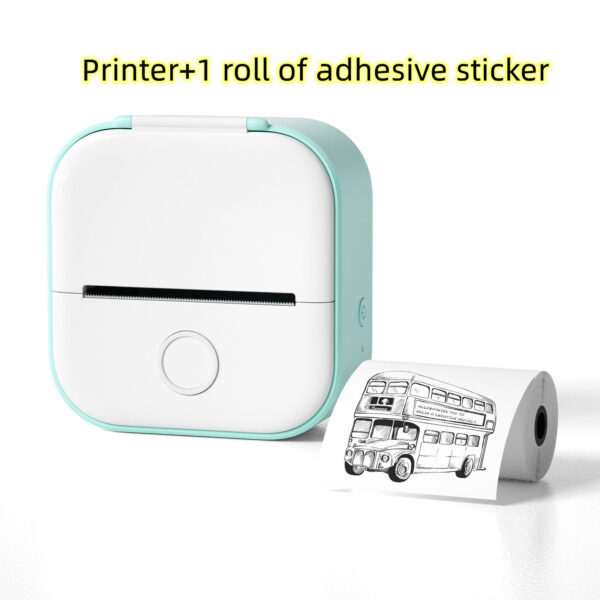 Portable Mini Thermal Label Printer Home Photo Printer Student Wrong Question Printer Bluetooth-compatible Mini Label Printer Price Tag - Image 5