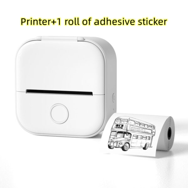 Portable Mini Thermal Label Printer Home Photo Printer Student Wrong Question Printer Bluetooth-compatible Mini Label Printer Price Tag - Image 9