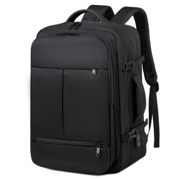 Large Capacity Backpack For Women Men Multiple Pockets And Zippers Versatile Computer Bags Business Travel Backpack - Image 5