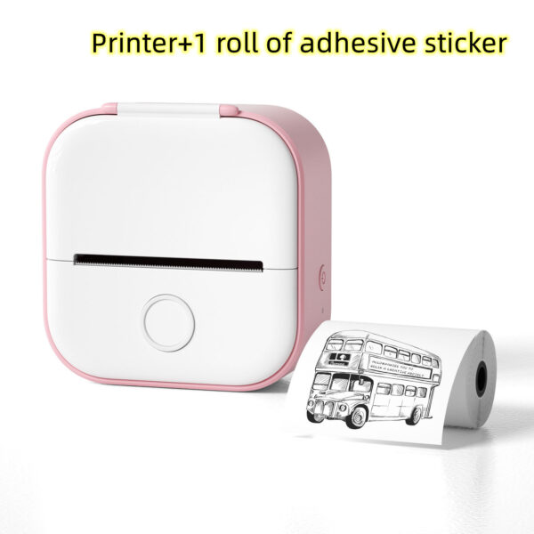 Portable Mini Thermal Label Printer Home Photo Printer Student Wrong Question Printer Bluetooth-compatible Mini Label Printer Price Tag - Image 7