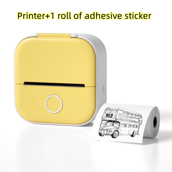 Portable Mini Thermal Label Printer Home Photo Printer Student Wrong Question Printer Bluetooth-compatible Mini Label Printer Price Tag - Image 10